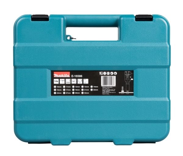Makita Impact Black - Impact socket set - 14 deler - 1/2" - 10-32 mm