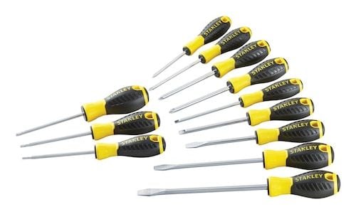 STANLEY Essential - Skrutrekkersett - 12 deler