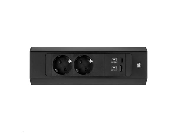 BACHMANN CASIA 2 2xCEE7/3 1xUSB A/C 22W (932.102)