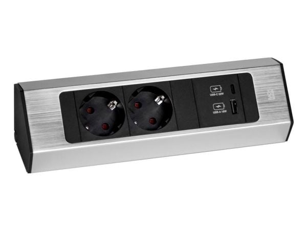 BACHMANN CASIA 2 2xCEE7/3 1xUSB A/C 22W (932.002)