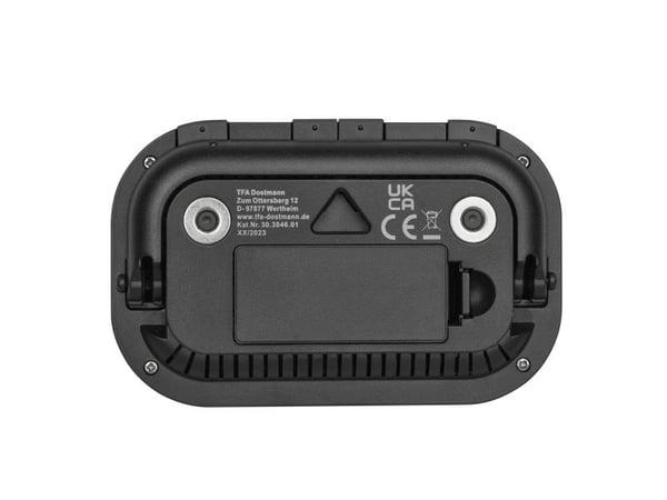 TFA-Dostmann 30.3046.01, Elektronisk miljøtermometer, Inne/Ute, °C, -40 - 60 °C, Digitalt, Sort
