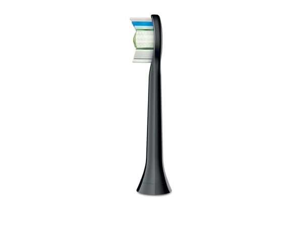Philips Optimal White HX6066/88 6-pakning, børstehoder, 6 stykker, Svart, 3 måned(er), Medium, 62000 bevegelser per minutt, Philips