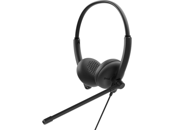 Dell Wired Headset WH125 - Hodesett - on-ear - kablet - USB-A - svart