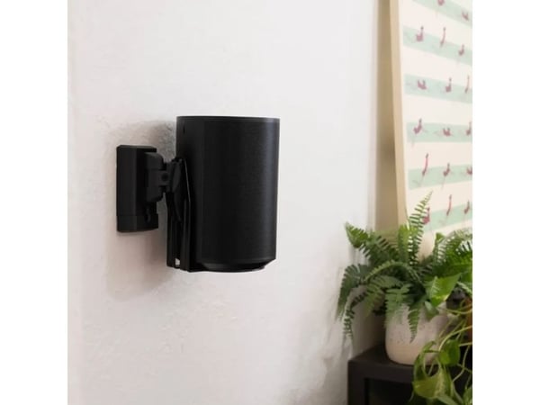 Sanus WSWME11 - Monteringssett (veggmontering) - for høyttaler - justerbar, enkel - svart - veggmonterbar - for Sonos Era 100