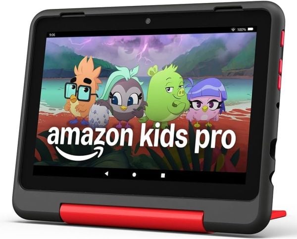 Amazon Fire HD 8 Kids Pro - 12. generasjon - tablet - 32 GB - 8" IPS (1280 x 800) - microSD-spor - Disney Avengers