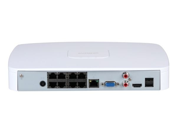 Dahua Technology Lite NVR4108-8P-4KS3, 8 kanaler, 3840 x 2160 piksler, 720p, 960p, 1080p, 1 HDMI, 1 VGA Simultaneous: HDMI: 3840 × 2160, 1920 × 108...