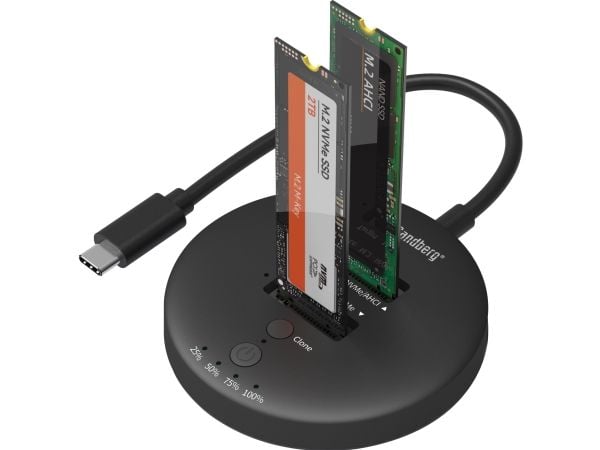 Sandberg USB3.2 Cloner Dock for M.2+NVMe