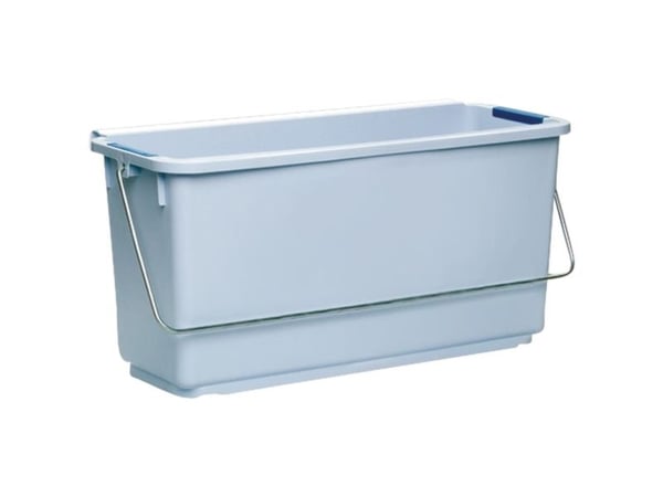 Moppboks, Vileda Origo, 56x24,5x27cm, 22 l, grå, rPP/PP