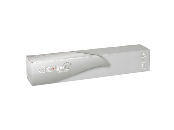 Alufolie, ABENA Cater-Line, 100m x 44cm, sølv, ekstra kraftig - (3 stk.)