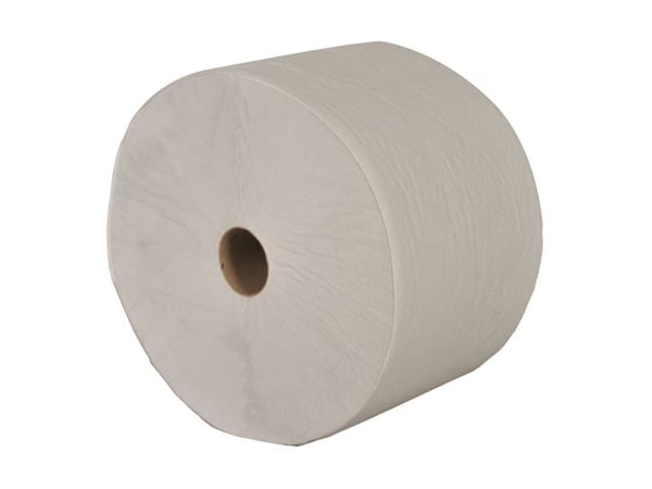 Verkstadspapper ABENA Care-Ness Basic 1-lagers 1000 m x 25 cm Ø35 cm oblekt