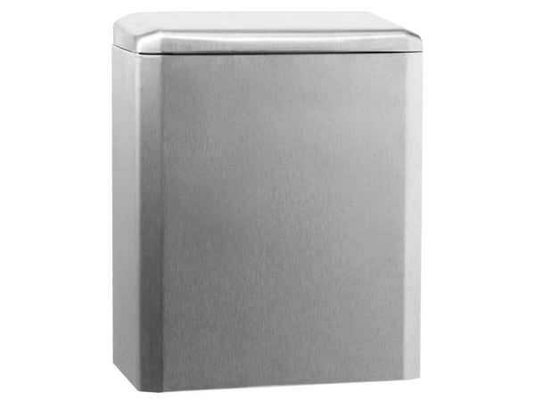 Affaldsspand, Katrin Hygiejnebind 6L børstet stål m rustfrit stål 240mmx170mm x 360mm