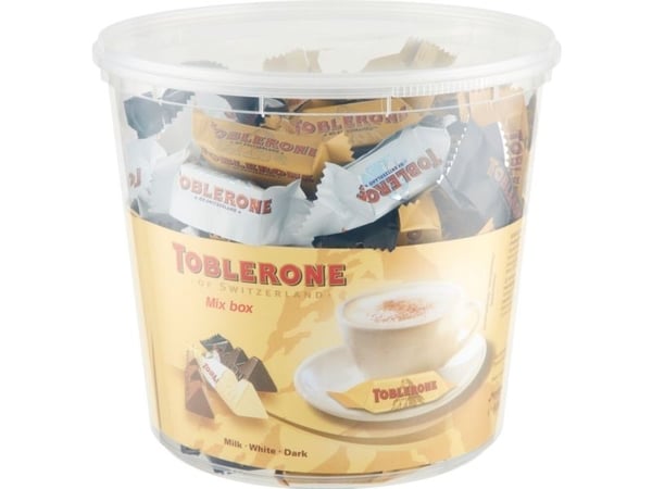 Chokolade, Toblerone Tiny mix, cylinder - (4 stk.)