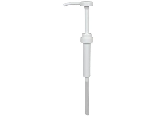 Pumpe til dispenser Deb Ø4 cm hvit plast
