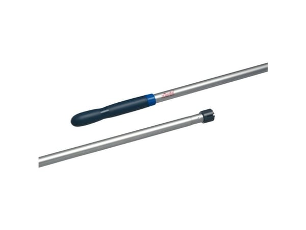 Skaft med klik, Vileda SuperMop Micro, 138cm, Ø2,5cm, blå, aluminium/PP