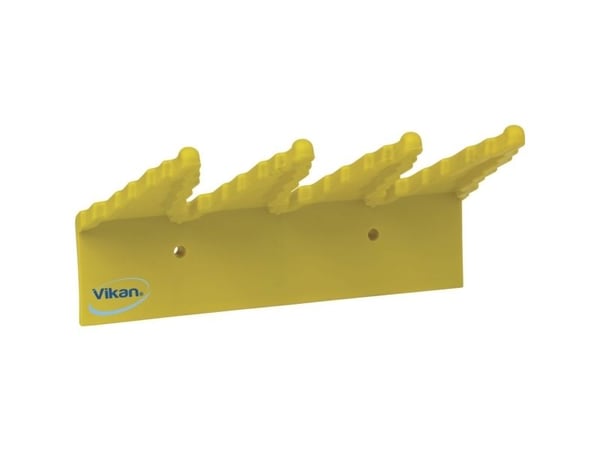 Seinäkiinnike astioille, Vikan, 24x17x6cm, keltainen, PP