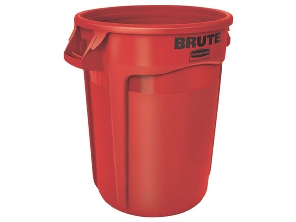 Roskakori, Rubbermaid Brute, punainen, PE