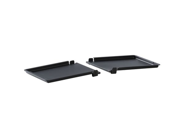 Låg L26xB21xH2.8cm Sort til Vileda Origo 2 moppeboks/opbevaringsboks,1 stk