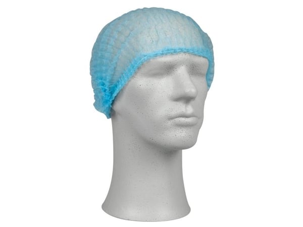 Abena - Bouffant huppu - kertakäyttöinen - 53 cm - polypropeeni - sininen (200 kpl)