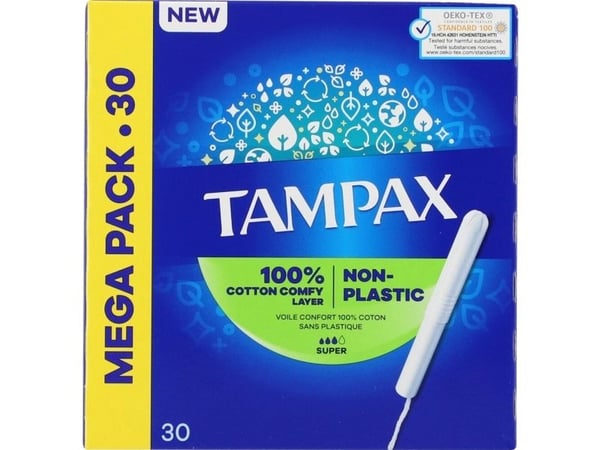 Tampong, Tampax, Super - med 30 st.