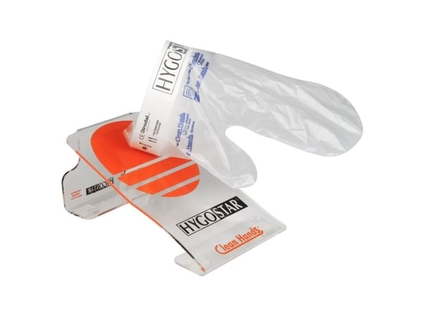 Rene hænder kit/sæt, Clean hands, One size, klar, PE, 1 ring - (20 stk.)