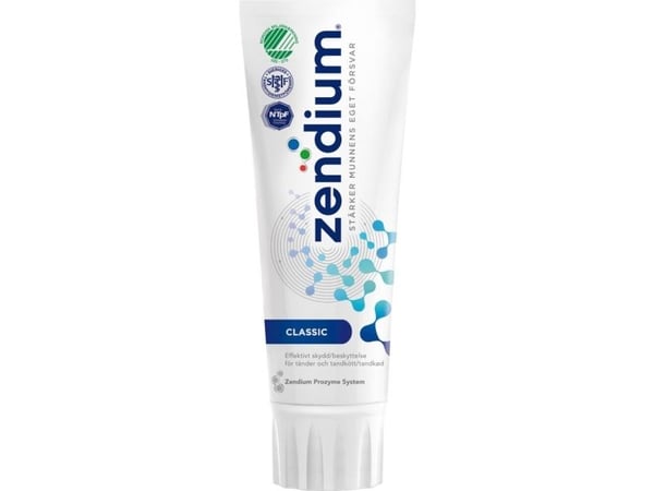 Tandpasta, Zendium Classic, 75 ml - (12 stk.)
