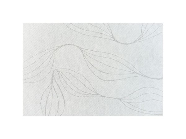 Rulledug, Polysoft, 2500x120cm, hvid, airlaid/plast