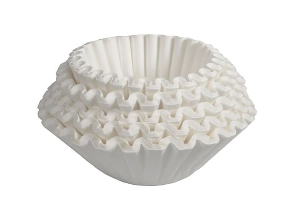 Filterpåse (vikfilter) ABENA, blekt, filterpapper - (2 st.)