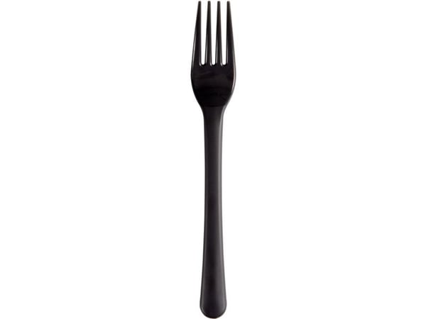 Gaffel, ABENA Gastro, 18cm, koksgrå, PP - (20 stk.)