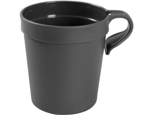 Kop med hank, ABENA Gastro, 8,8cm, Ø8cm, 25 cl, 30 cl, koksgrå, PP - (6 stk.)