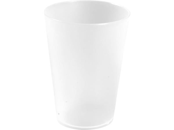 Drikkeglas, ABENA Gastro, 10,5cm, Ø7,7cm, 30 cl, 35 cl, frosted hvid, PP - (8 stk.)