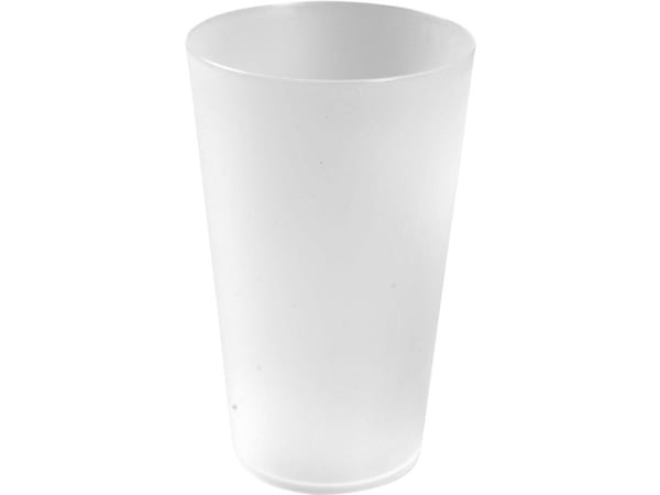 Drikkeglas, ABENA Gastro, 13,7cm, Ø8,5cm, 50 cl, 55 cl, frosted hvid, PP - (8 stk.)
