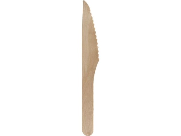 Kniv, ABENA Gastro, 16,5x2,2cm, brun - (20 stk.)