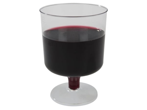 Punaviinilasi kiinteällä jalustalla PS 23cl, 20cl kirkas 10kpl/ps - (10 kpl.)