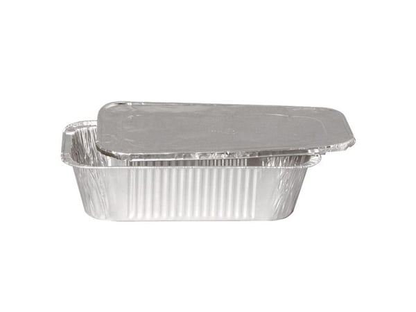 Gastronorm bakke, ABENA Cater-Line, 32,2x16,6x8,2cm, 2720 ml, aluminium, rektangulær