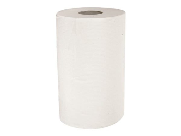 Håndklærull ABENA Care-Ness Excellent 2-lags mini 70 m x 19 cm Ø13 cm hvit papir/nyfiber