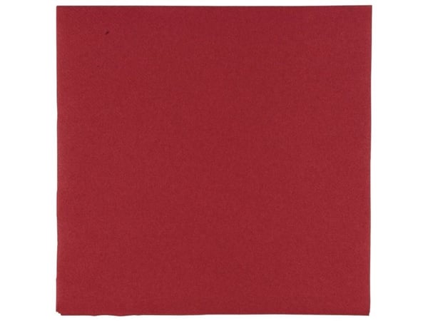 Lautasliina, ABENA Gastro, 1/4 taitto, 40x40cm, viininpunainen - (600 kpl)
