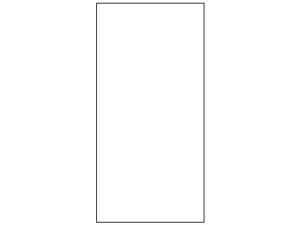 Middagsserviet, ABENA Gastro, 3-lags, 1/8 fold, 40x40cm, hvid - (20 stk.)