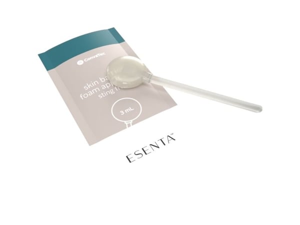 Hudbeskyttelsesfilm skumpind, Esenta, 3 ml, silikonebaseret, uden alkohol, latexfri, steril