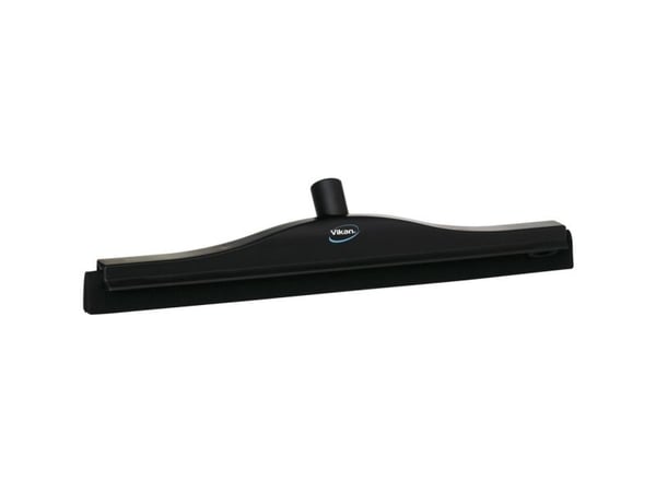 Gulvskraber 40 cm med Gummi Sort til Vand/Olie
