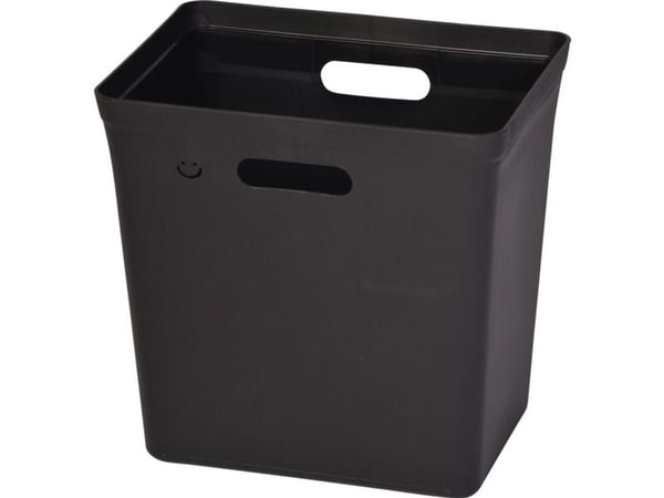 Jäteastia Avedøre 20ltr kierrätysmuovi musta, 6 kpl/krt