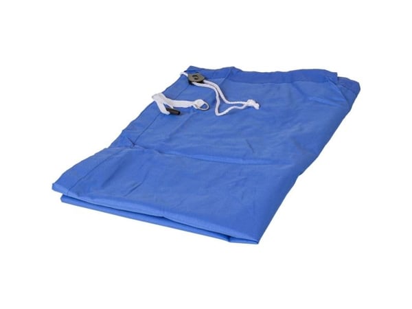 Skittentøyspose, Tina Trolleys, 108x68cm, 110 l, blå, polyester, 68x108 cm, for mopper og kluter