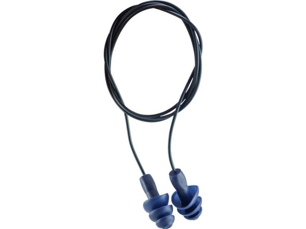 Ørepropper, OX-ON Detectable, One size, blå, gummi, SNR 30 dB