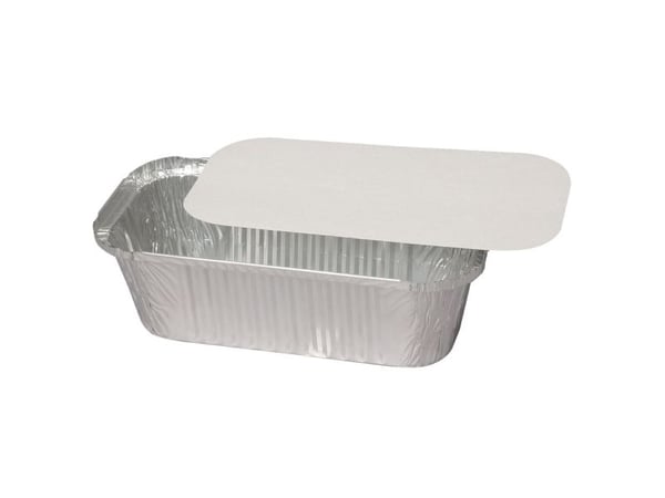 Aluminiumsbakke, ABENA, 25,9x13,4x7,4cm, 1500 ml, sølv, aluminium - (8 stk.)