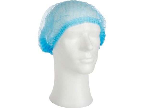 Hiusverkko, ABENA Classic, XL, sininen, PP, kaksinkertainen joustava, ei-steriili