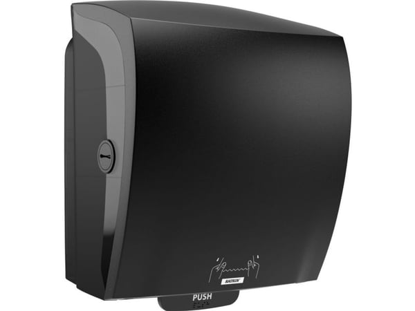 Annostelija t/aftørringspapir Katrin system towel sort XL 82070