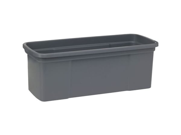 Moppboks, Vikan ErgoClean, 550x225x195mm, grå, PP, uten lokk og håndtak