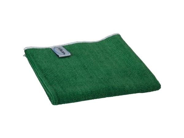 Vikan Basic mikrofibertrasa 32 x 32 cm grön