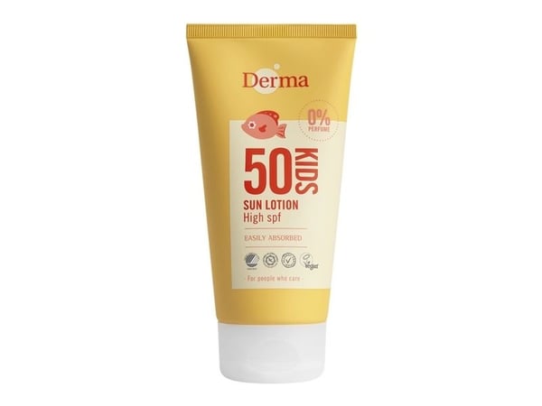 Sollotion, Derma Sun Kids, 150 ml, SPF 50 - (6 stk.)
