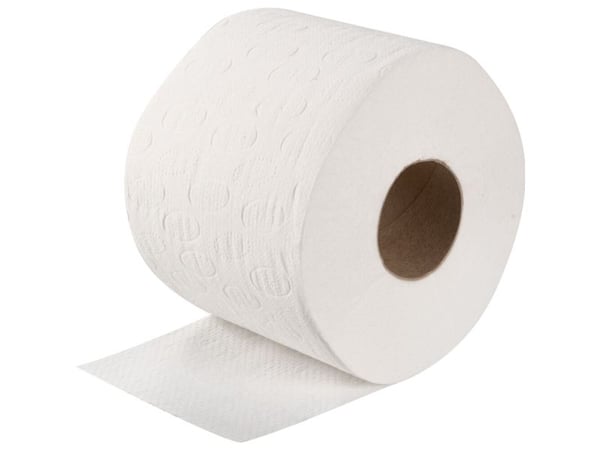 Toiletpapir, ABENA Care-Ness Excellent, 3-lags, 38m x 9cm, Ø12,5cm, hvid - (9 stk.)