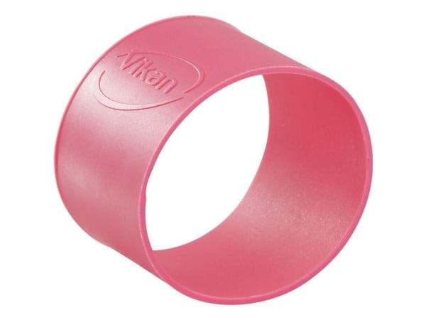 Farvekodningsbånd til skaft, Vikan, Ø40mm, pink